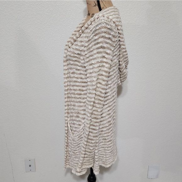 Anthropologie  x moth nubby long hooded sweater tunic disaster size small‎ - Picture 3 of 7